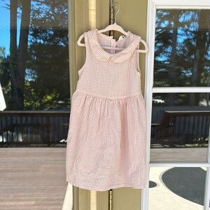 Pink Striped Kids Dress